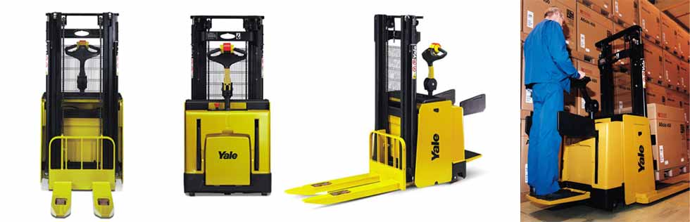 Штабелёры с откидной платформой Yale